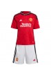 Fotbalové Dres Manchester United Casemiro #18 Dětské Domácí Oblečení 2023-24 Krátký Rukáv (+ trenýrky)